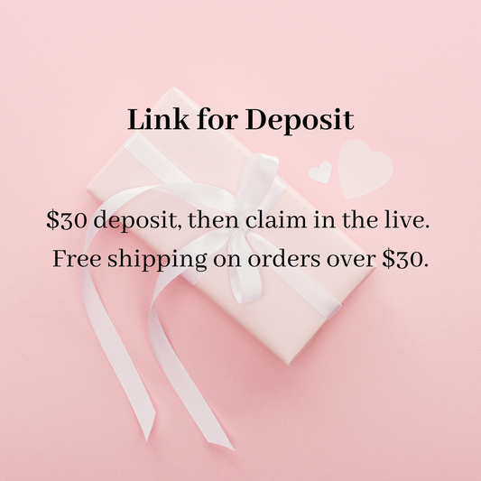 $50 Deposit Link - Open Your Basket